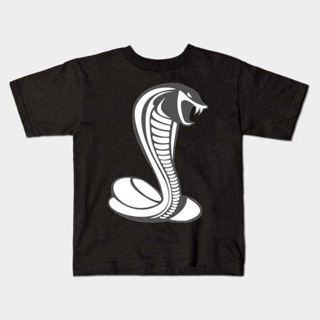 Shelby Snake Cobra Kids T-Shirt by creativitythings 